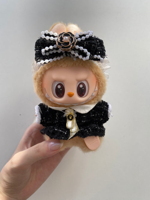 Black Designer Dress Set