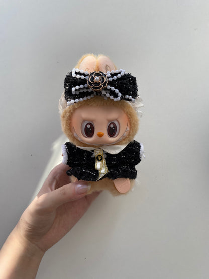 Black Designer Dress Set